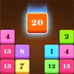 Logo of Drag n Merge Block Puzzle android Application 