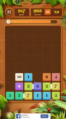 Drag n Merge Block Puzzle android App screenshot 0